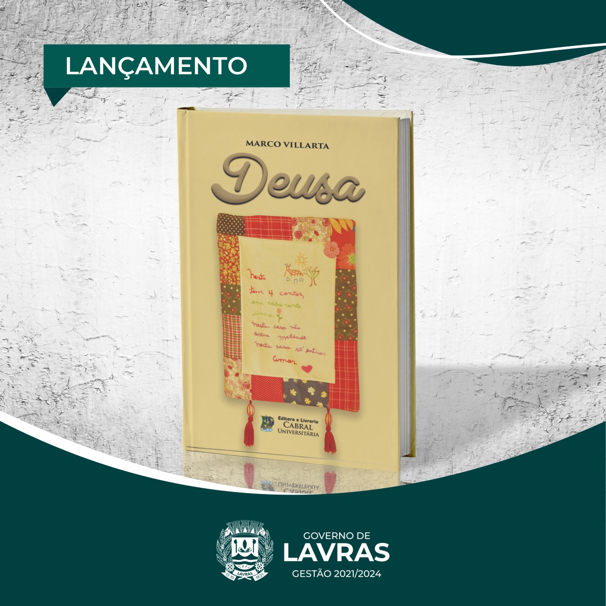 Photo of Nesta sexta-feira tem lançamento de livro na Casa da Cultura de Lavras