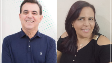 Photo of Dr José Maria e Alessandra da Serra, pré candidatos a prefeitura de Ijaci